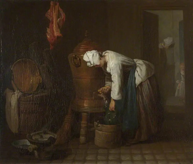 La Fontaine (Vesilähde) - Jean Siméon Chardin