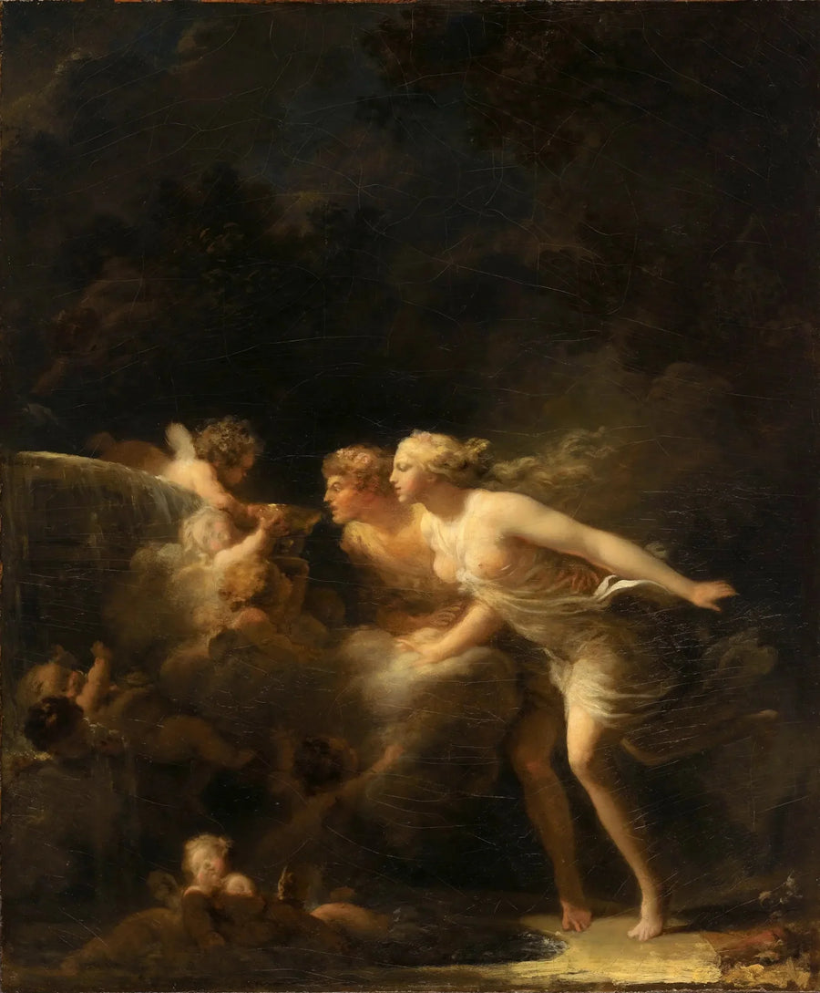 Rakkauden lähde - Jean-Honoré Fragonard