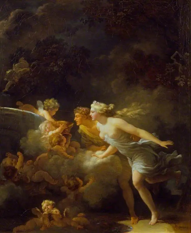 Rakkauden lähde - Jean-Honoré Fragonard
