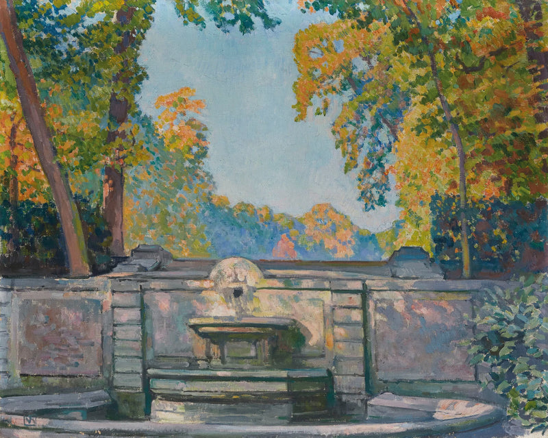 La fontaine - Théodore van Rysselberghe