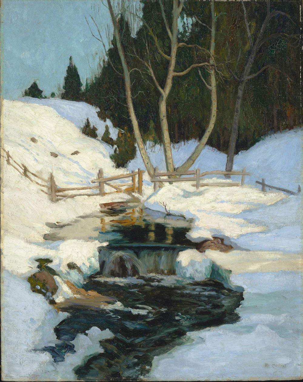 Sulavat lumet - Maurice Galbraith Cullen