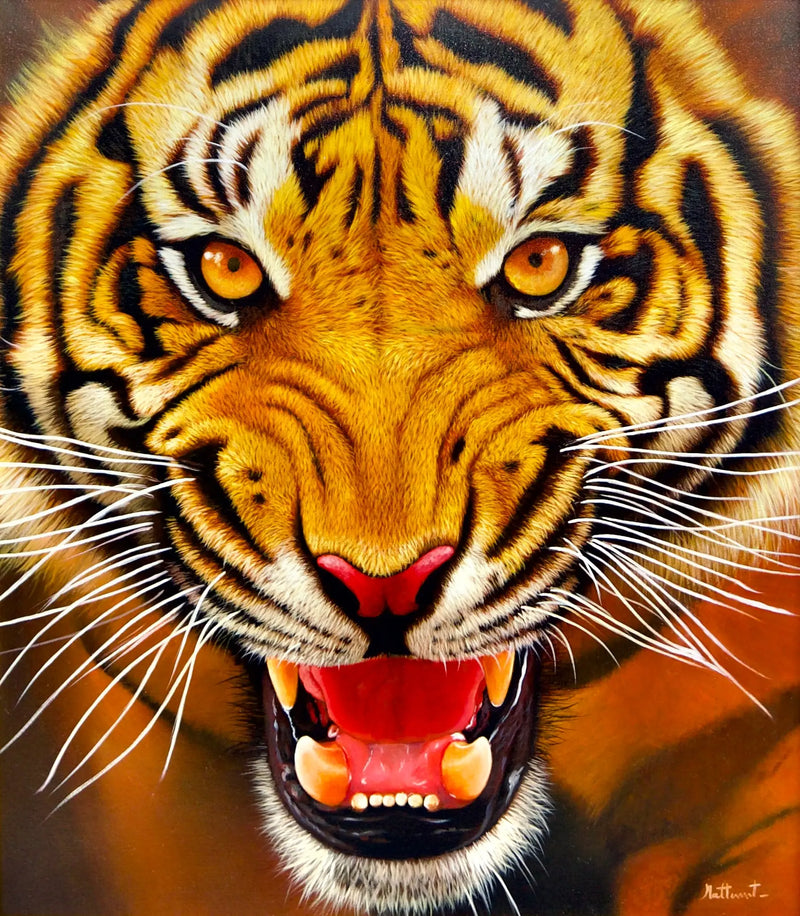 Tiikerin vahvuus | 95 x 105 cm