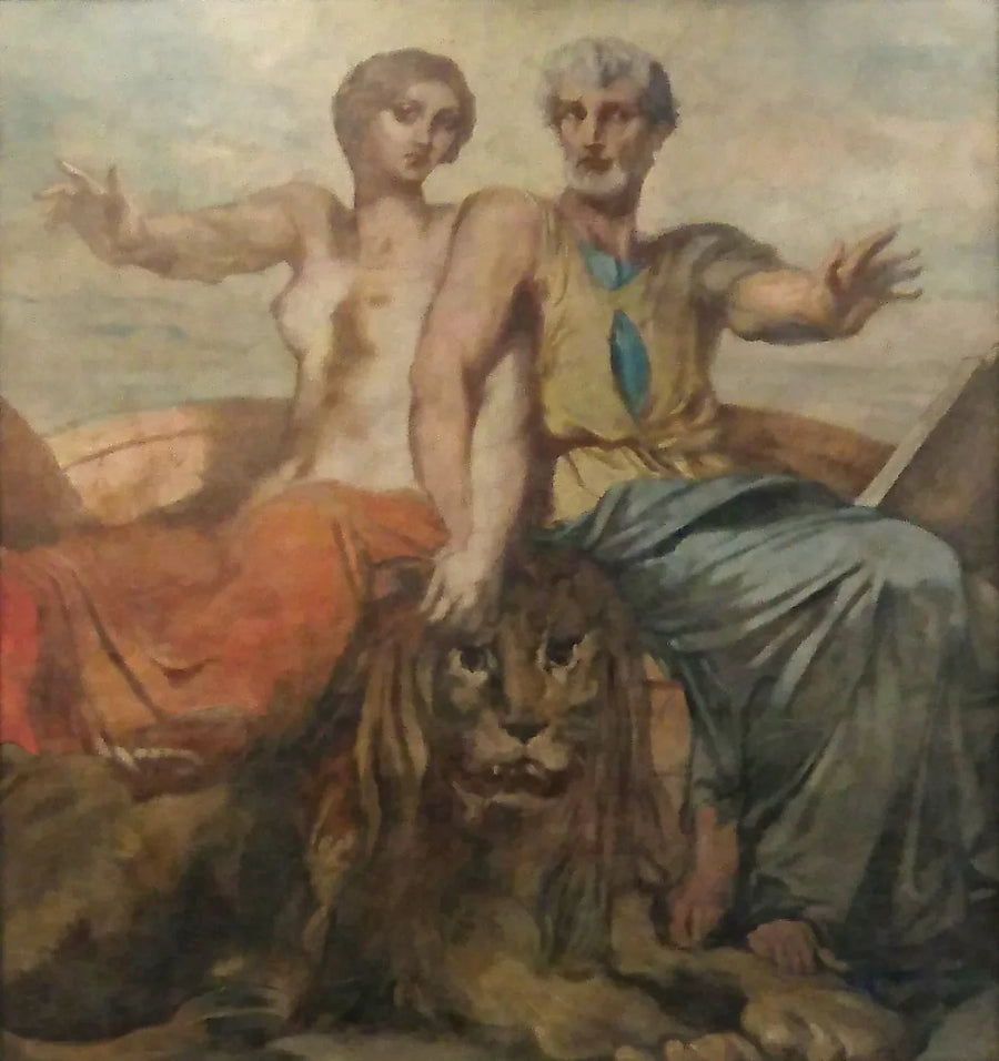 Voima ja järjestys - Théodore Chassériau
