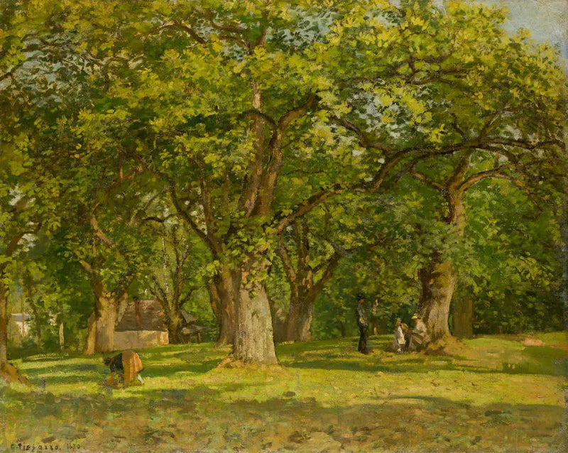 Metsä - Camille Pissarro