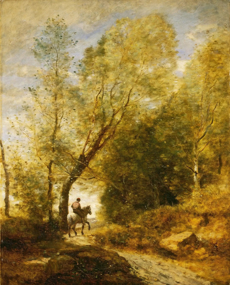 Coubronin metsä - Jean-Baptiste Camille Corot