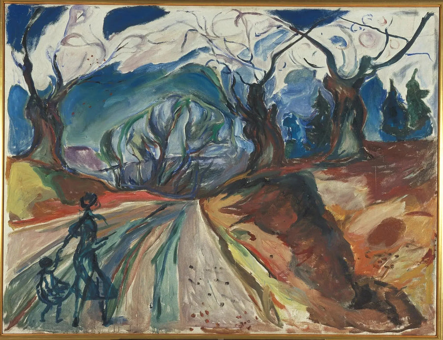 Taianomainen metsä - Edvard Munch