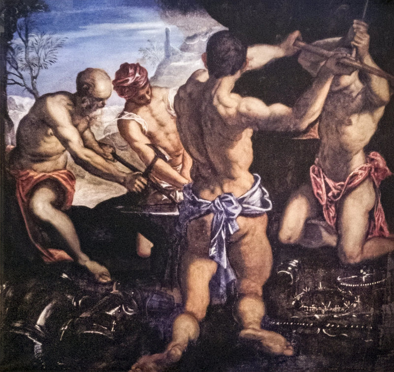 Vulkaanin Saha - Jacopo Tintoretto