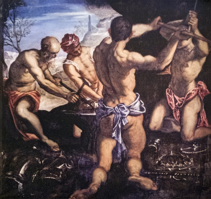 Vulkaanin Saha - Jacopo Tintoretto
