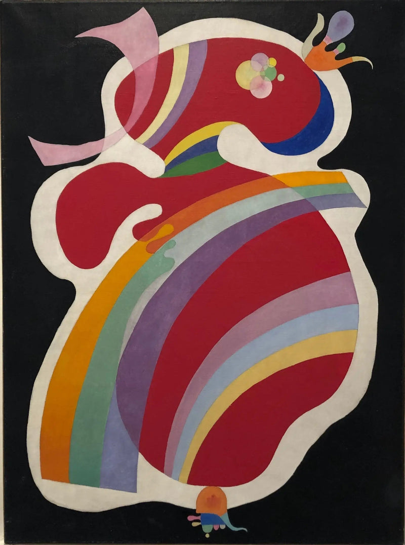 Punainen Muoto - Vassily Kandinsky