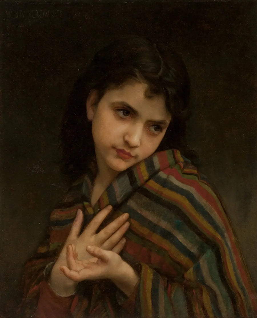 La frileuse - Bouguereau