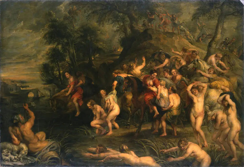 Cloelian pakomatka - Peter Paul Rubens