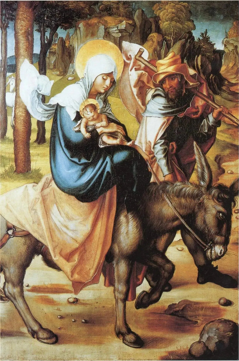 Pakoon Egyptiin - Albrecht Dürer