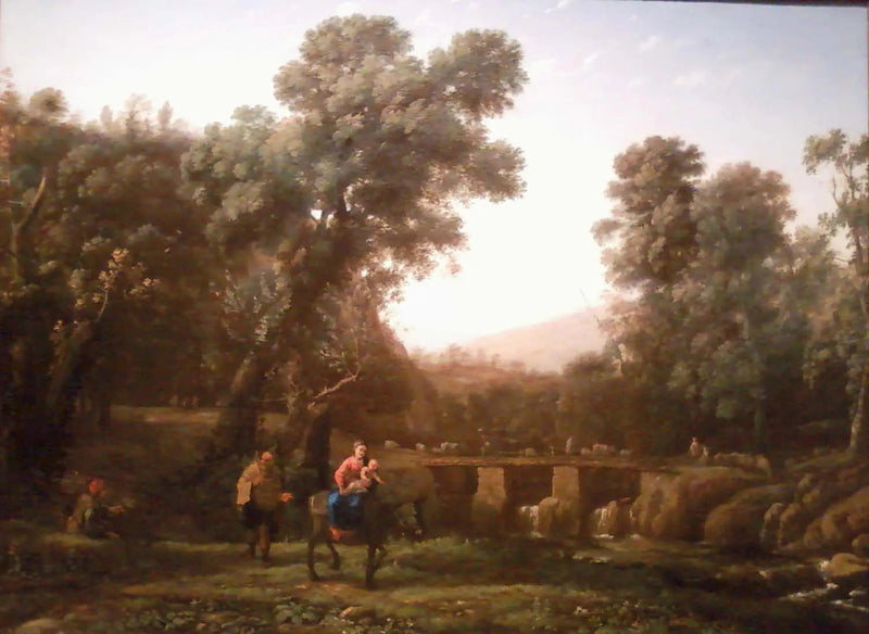 Egyptin pakomatka - Claude Lorrain