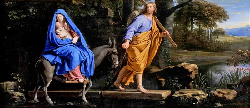Pakomatka Egyptiin - Philippe de Champaigne