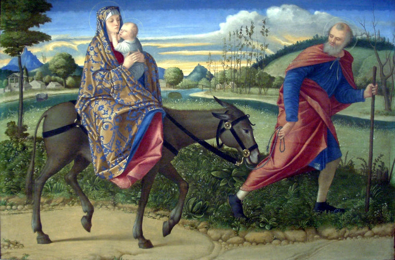Egyptin pakomatka - Vittore Carpaccio