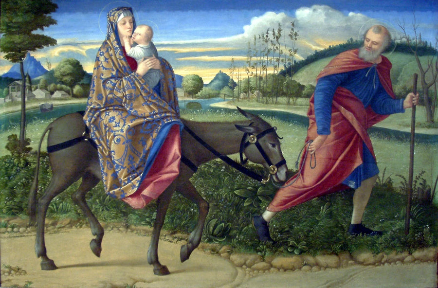 Egyptin pakomatka - Vittore Carpaccio