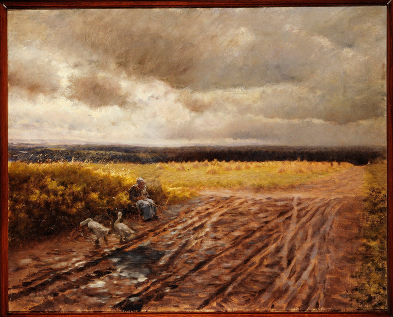Hanhenhoitajatar - Giuseppe De Nittis