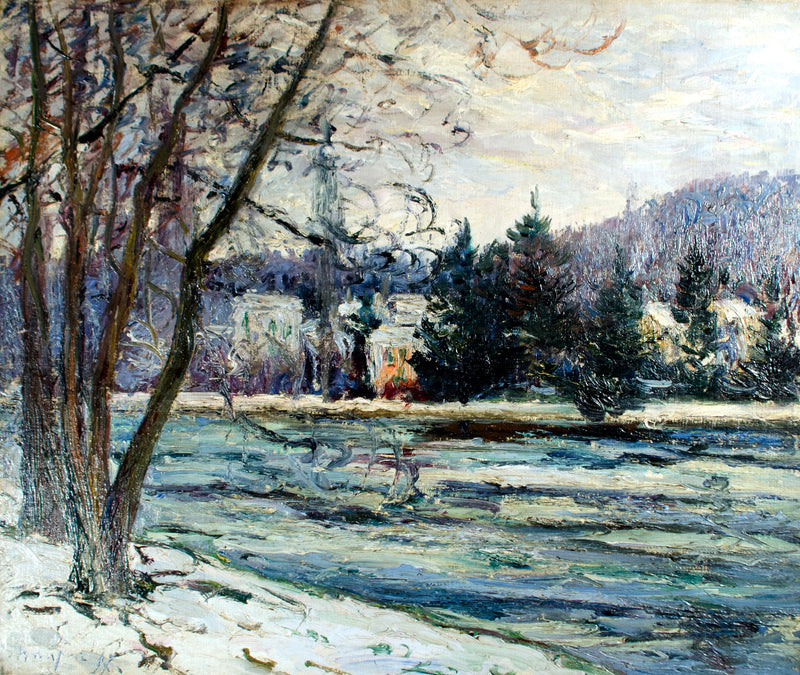 Jäätikkö, Ville d'Avray - Maxime Maufra