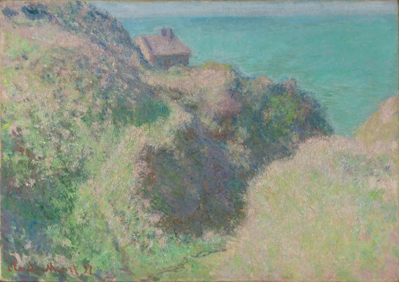 Varengevillen rotko, myöhäinen iltapäivä - Claude Monet