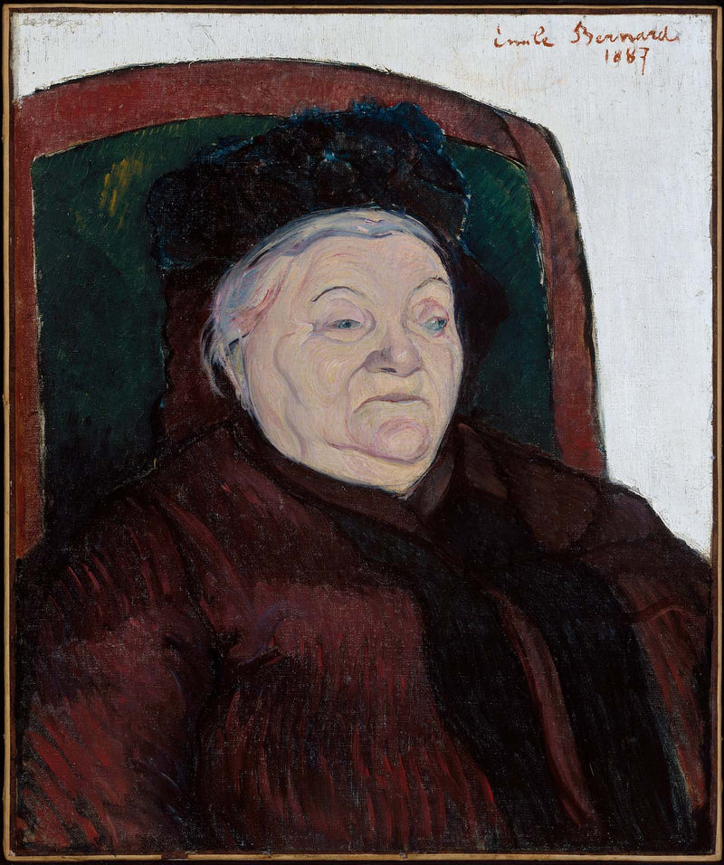 Taiteilijan isoäiti - Émile Bernard