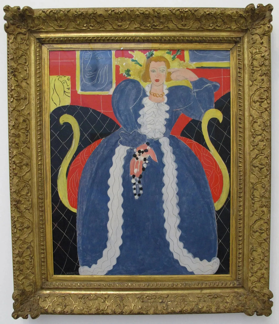 Suuri Sininen Tammi ja Mimosat - Henri Matisse