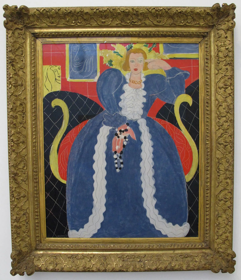 Suuri Sininen Tammi ja Mimosat - Henri Matisse