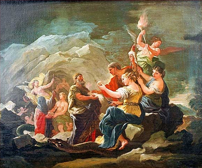 Ikuisuuden luola - Luca Giordano