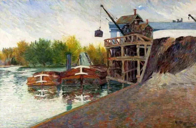 Hiilikurki, Clichy - Paul Signac