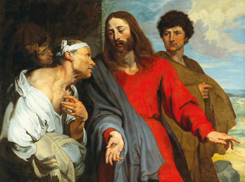 Parantuminen halvaantuneesta - Antoine van Dyck
