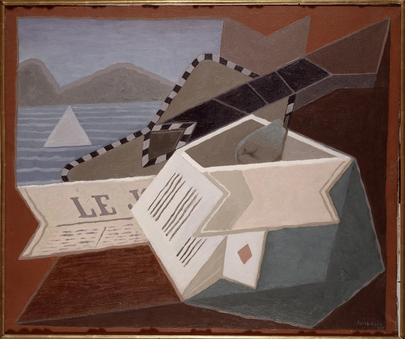 Kitara meren edessä - Juan Gris