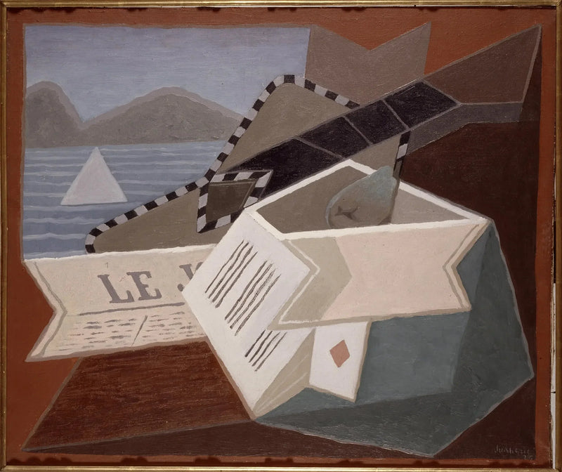 Kitara meren edessä - Juan Gris