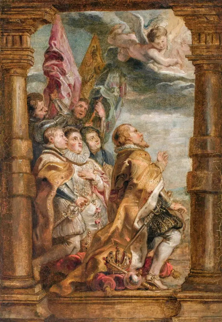 Maailmallinen hierarkia palvonnassa - Peter Paul Rubens