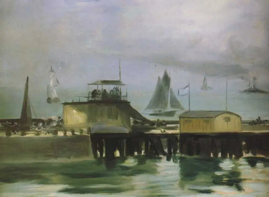 Boulognen laituri - Édouard Manet
