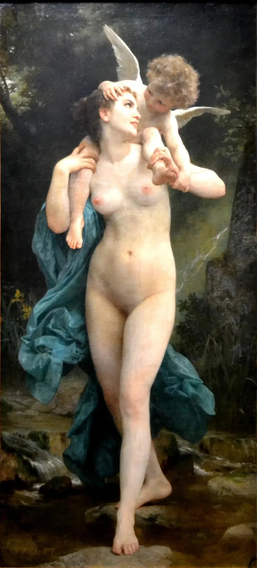 Nuoruus ja Rakkaus - Bouguereau