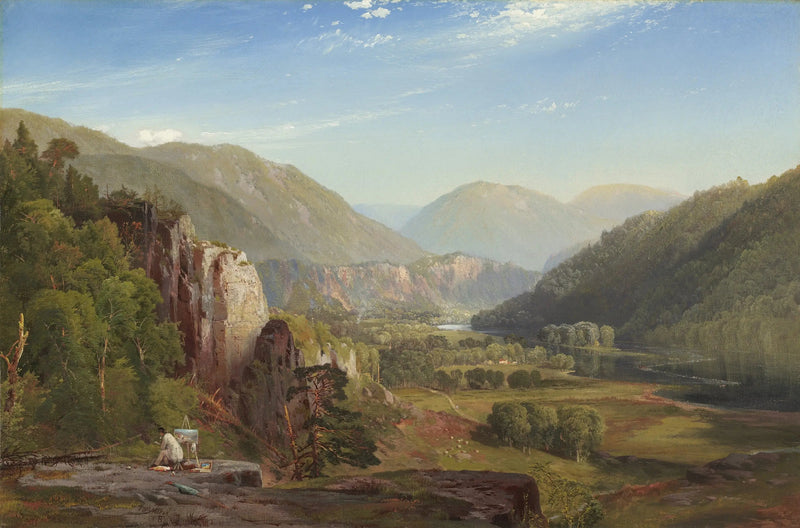 La Juniata, Ilta - Thomas Moran