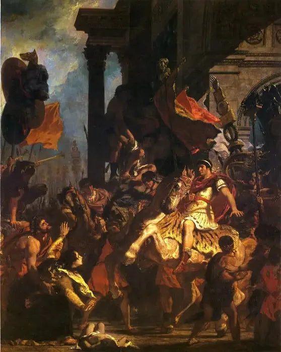 Trajanin oikeus - Eugène Delacroix