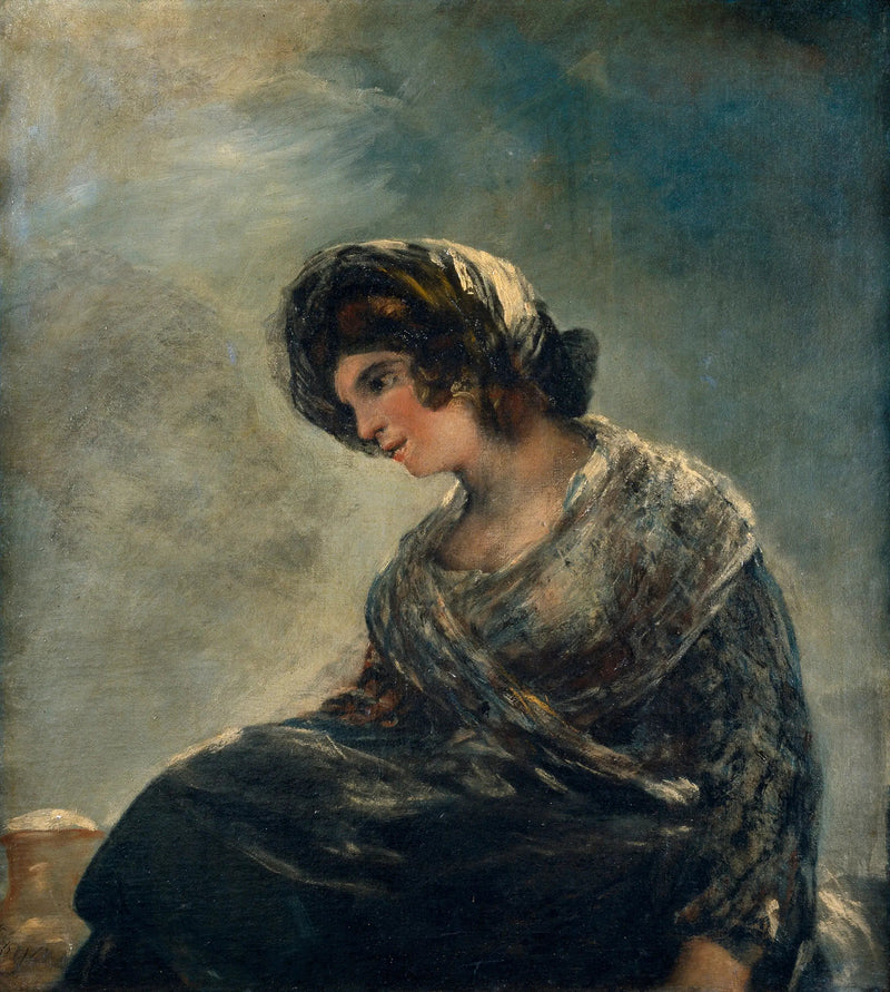 Bordeaux'n maidontuottaja - Francisco de Goya