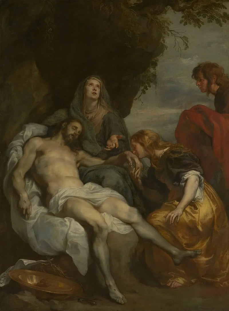 Kristuksen kuoleman itkijä - Antoine van Dyck