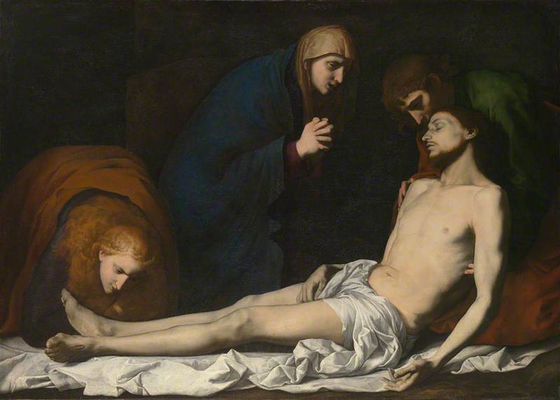 Kristuksen kuoleman suru - Jusepe de Ribera
