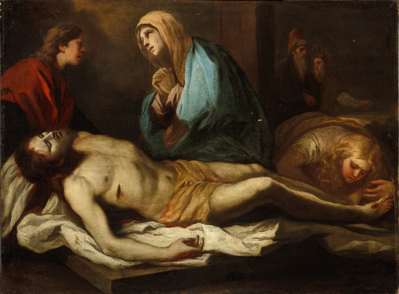 Kristuksen kuoleman suru - Luca Giordano