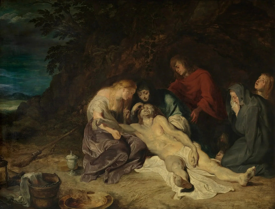 Kristuksen kuoleman suru - Peter Paul Rubens