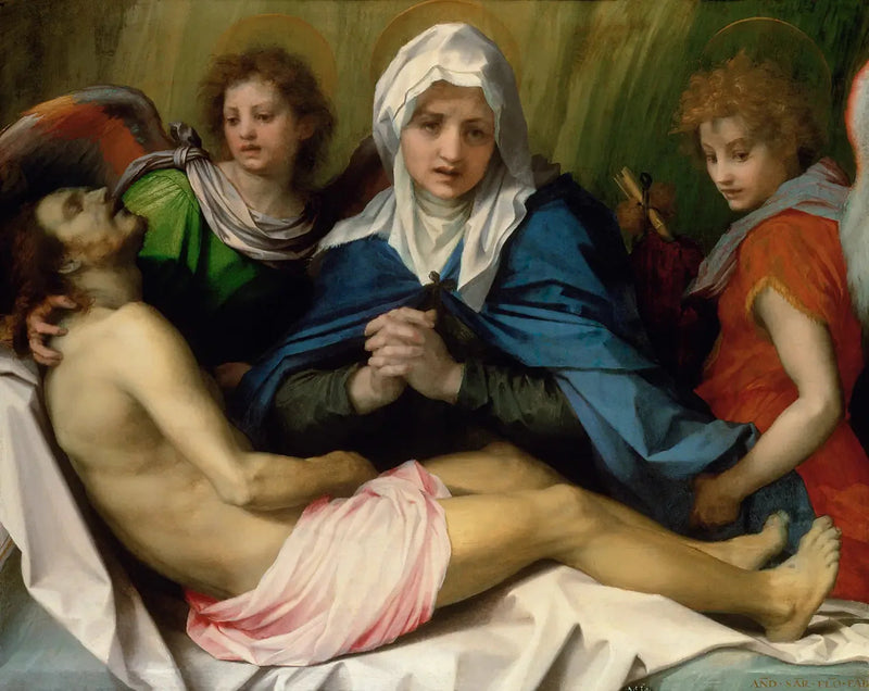 Kristuksen kuolleen ruumiin valitus - Andrea del Sarto