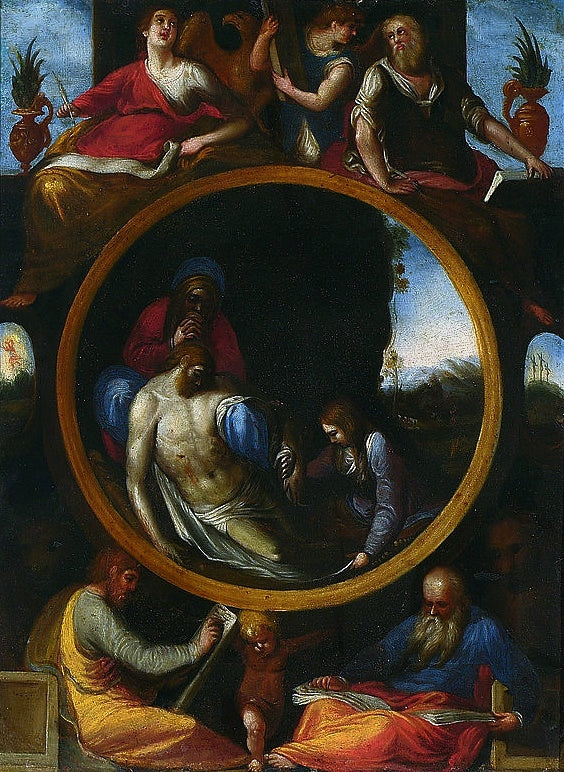 Kristuksen kuolleen ruumiin valitus - Denis Calvaert