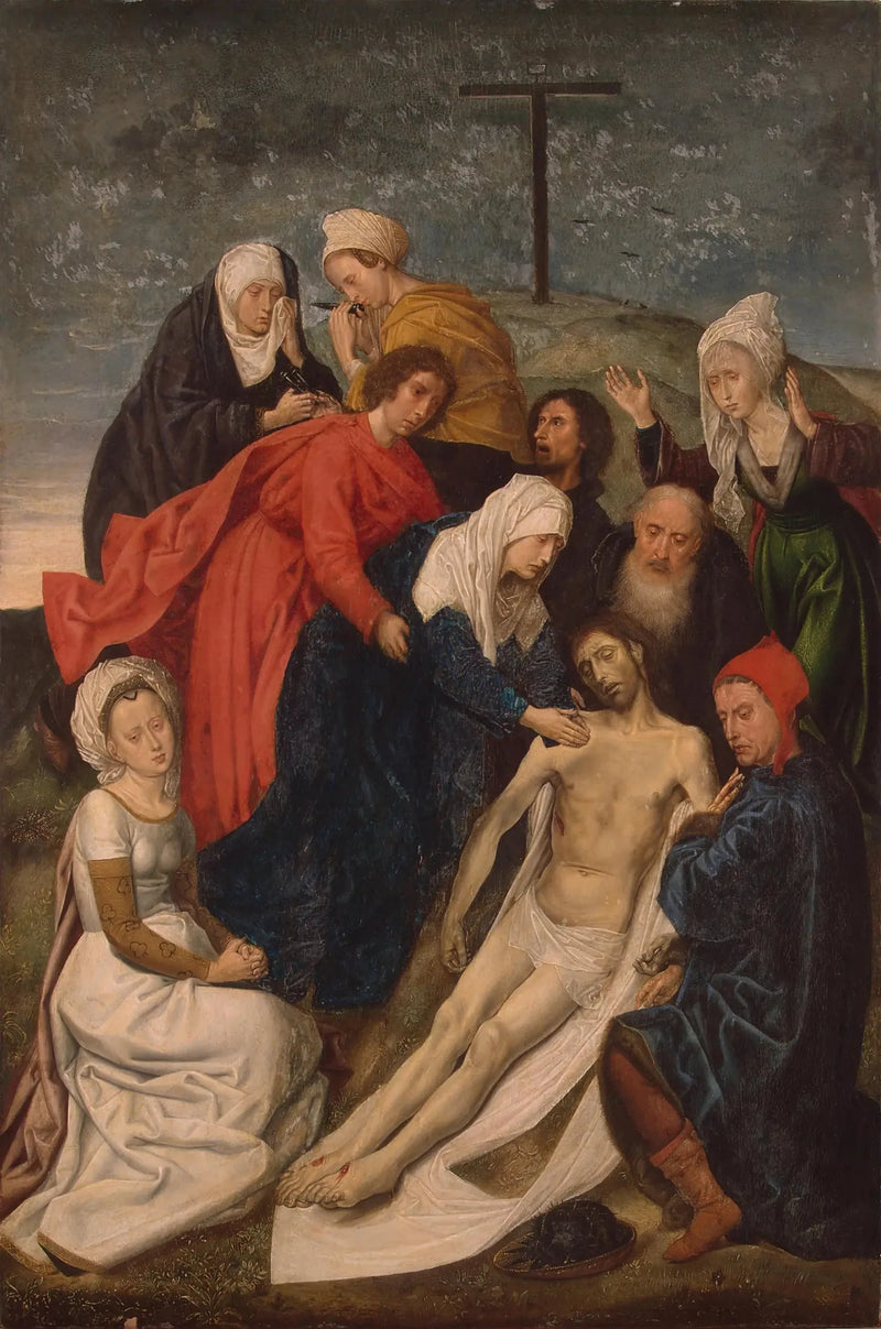 Kristuksen kuolleen ruumiin valitus - Hugo van der Goes