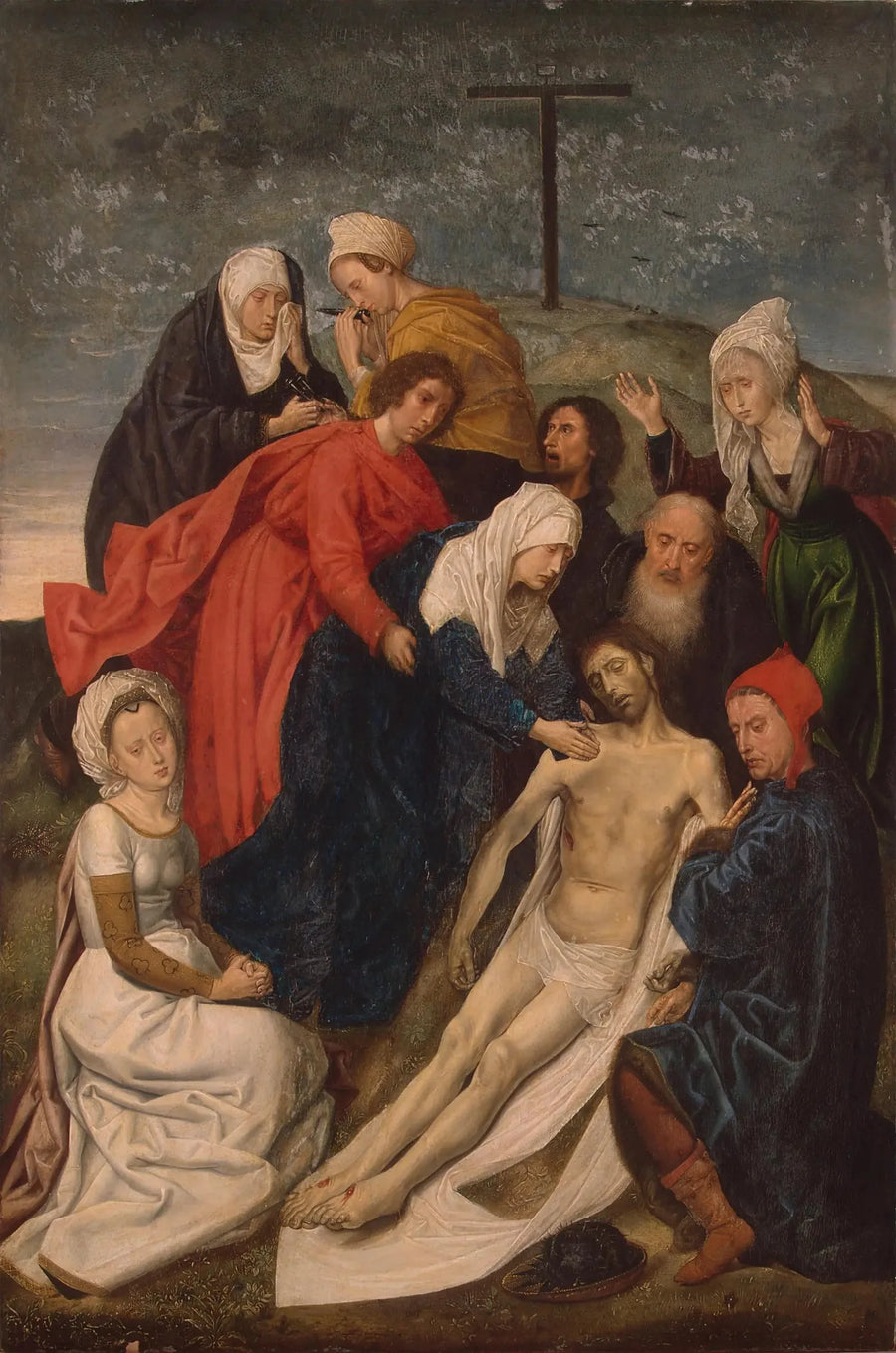 Kristuksen kuolleen ruumiin valitus - Hugo van der Goes
