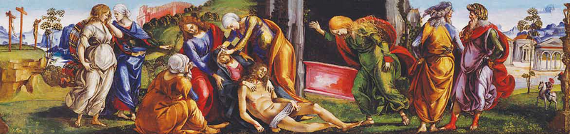 Kristuksen kuolleen ruumiin valitus - Luca Signorelli