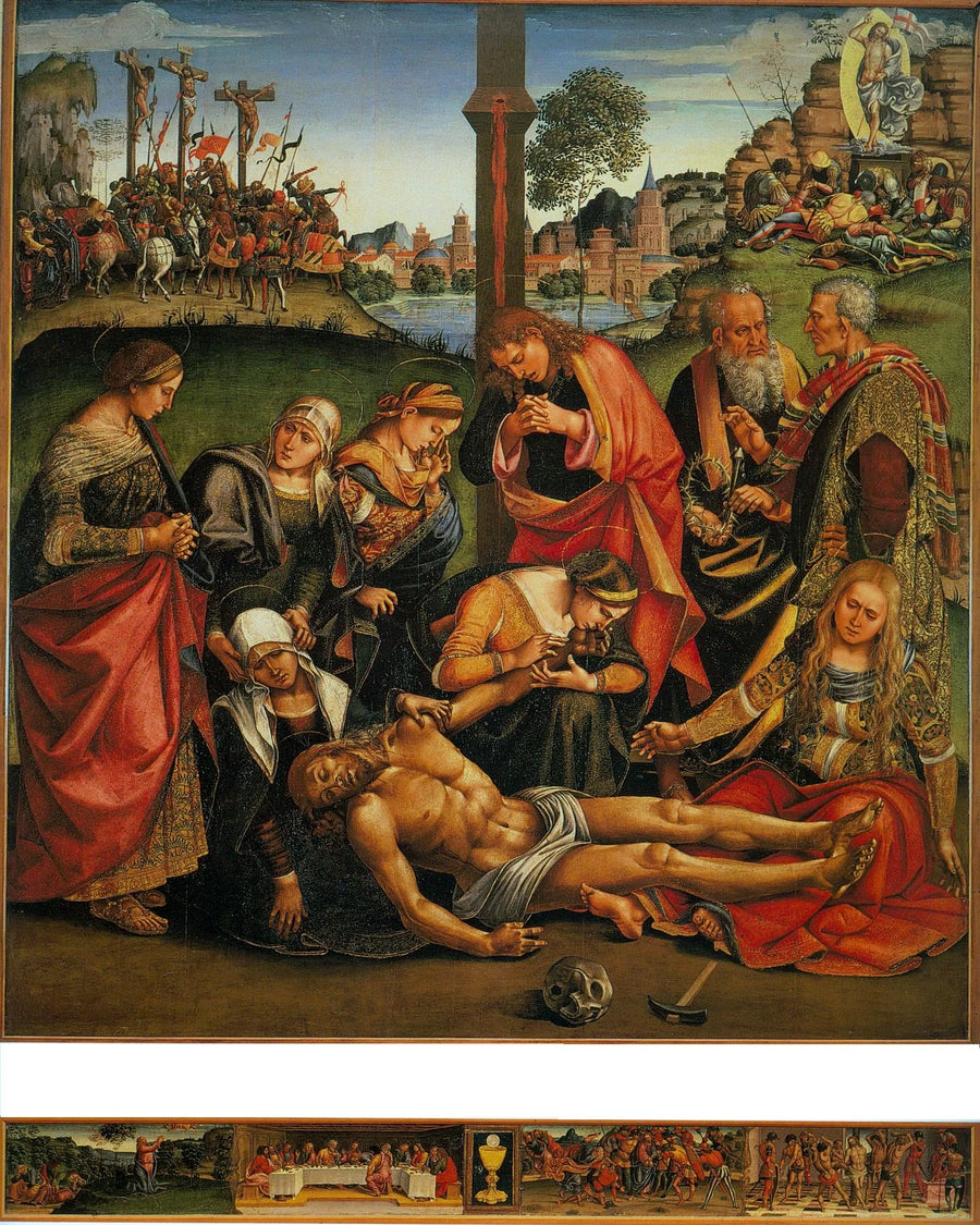 Kristuksen kuolleen ruumiin valitus - Luca Signorelli
