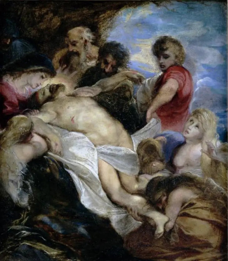 Kristuksen kuollut ruumis - Peter Paul Rubens