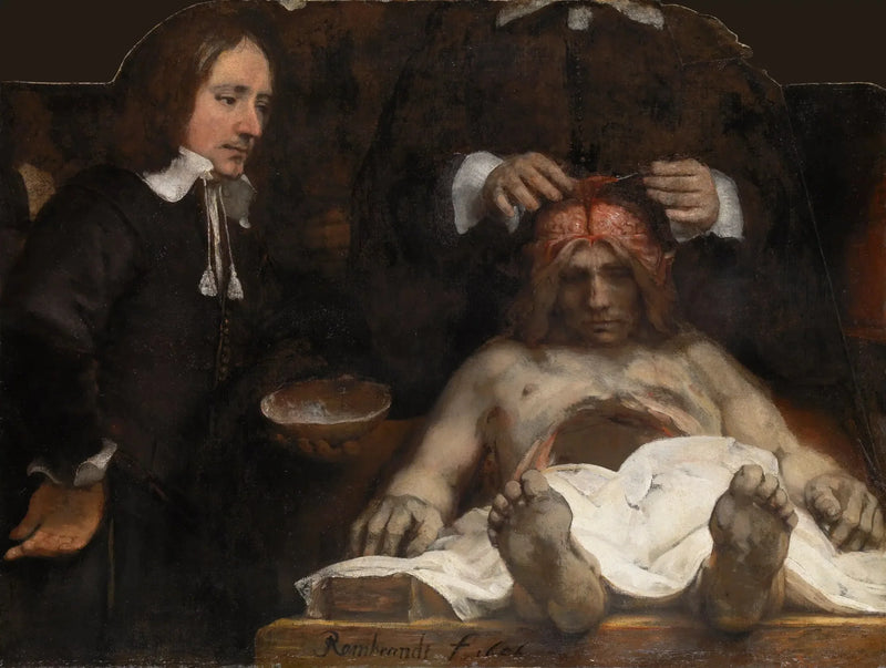 Anatomian oppitunti tohtori Joan Deymanilta - Rembrandt