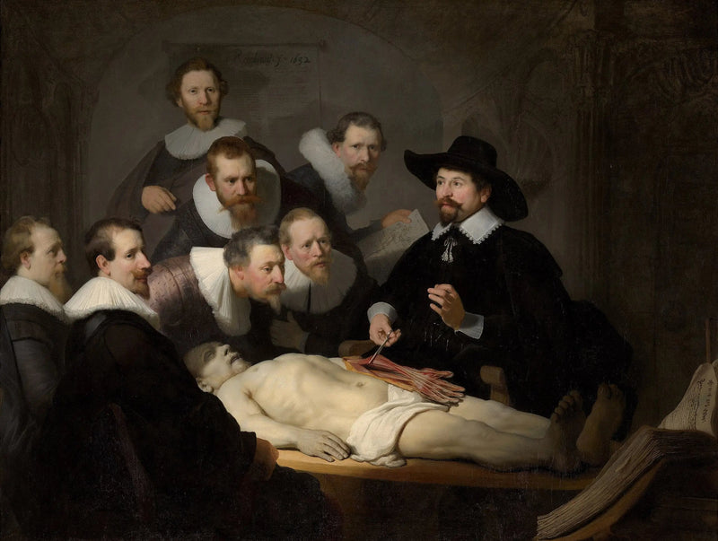 Tohtori Tulppan anatomian oppitunti - Rembrandt